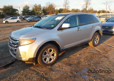 2011 Ford Edge Sel из США, поврежденный, VIN 2FMDK3JC8BBA29118